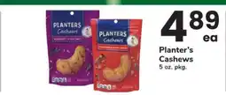 Safeway Planter's Cashews offer