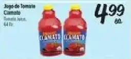 El Super Clamato Tomato Juice offer