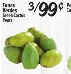 El Super Green Cactus Pears offer
