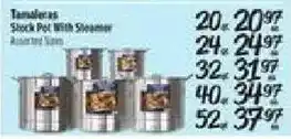 El Super Tamaras Stock Pot With Steamer offer