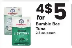 Safeway Bumble Bee Tuna offer