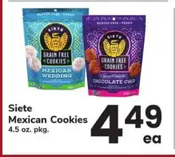 Safeway Siete Mexican Cookies offer