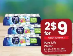 Safeway Pure Life Water offer