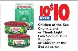 Safeway Chicken of the Sea Tuna offer