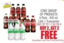 Ingles Markets Coke Group of Products offer