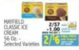 Ingles Markets Mayfield classic ice cream offer