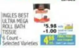 Ingles Markets Ingles best ultra mega roll bath tissue offer