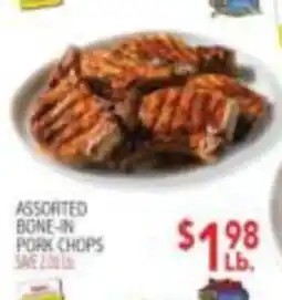Ingles Markets Assorted bone-in pork chops offer