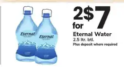 Safeway Eternal Water offer