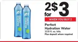 Safeway Perfect Hydration Water offer