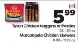 Weis Markets Tyson Chicken Nuggets or Patties offer