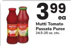 Safeway Mutti Tomato Passata Puree offer