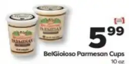 Weis Markets BelGioioso Parmesan Cups offer
