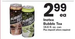 Safeway Inotea Bubble Tea offer