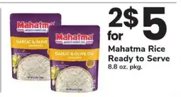 Safeway Mahatma Rice Ready to Serve offer