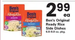 Safeway Ben’s Original Ready Rice Side Dishes offer