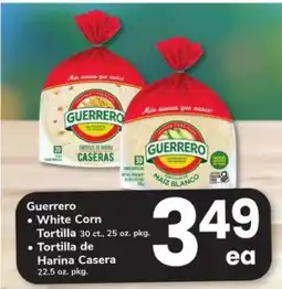 Safeway Guerrero Tortillas offer