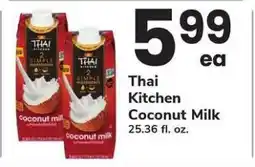 Safeway THAI KITCHEN COCONUT MILK offer
