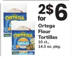 Safeway Ortega Flour Tortillas offer