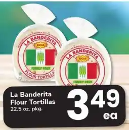 Safeway La Banderita Flour Tortillas offer