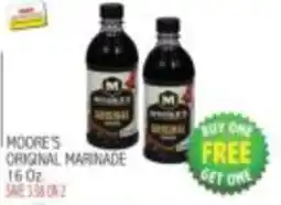 Ingles Markets Moore's original marinade offer