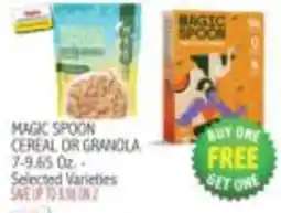Ingles Markets Magic Spoon cereal or granola offer
