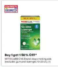 CVS CVS health nicotine lozenges offer