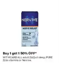 CVS Nervive nerve relief offer