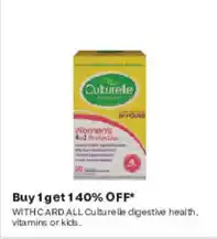 CVS Culturelle women's 4 in 1 probiotic offer