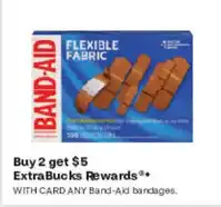 CVS Band-Aid flexible fabric bandages offer