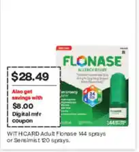 CVS Wit Hc Card Adult Flonase offer