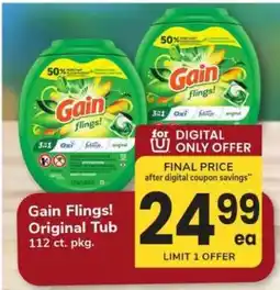 Safeway Gain Flings! Original Tub offer