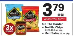 Safeway On The Border Tortilla Chips & Med Salsa offer