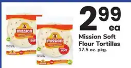 Safeway Mission Soft Flour Tortillas offer