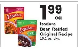 Safeway Isadora Bean Refried Original Recipe offer