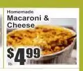 Key Food Homemade Macaroni & Cheese offer