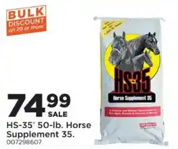 Mills Fleet Farm HS-35 Horse Supplement 35 offer