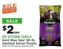 Mills Fleet Farm Kent Blue Seal Sentinel Senior Purple offer