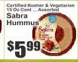 Key Food Sabra Hummus offer