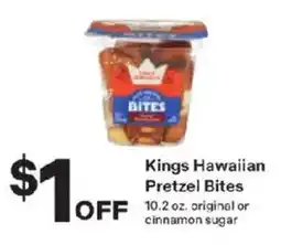 Coborn's Kings Hawaiian Pretzel Bites offer