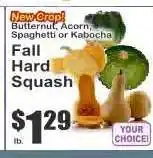 Key Food Fall Hard Squash offer