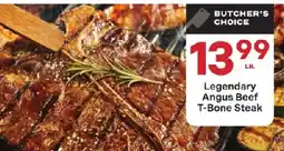 Coborn's Butcher's Choice Legendary Angus Beef T-Bone Steak offer