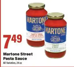 Big Y Martone Street Pasta Sauce offer