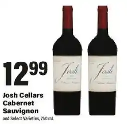 Big Y Josh Cellars Cabernet Sauvignon offer