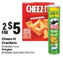 Big Y Cheez-it Crackers offer