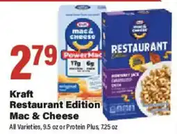 Big Y Kraft Restaurant Edition Mac & Cheese offer