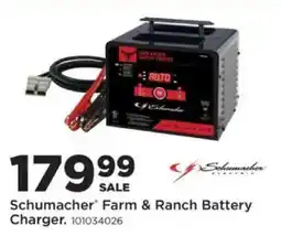 Mills Fleet Farm Schumacher Farm & Ranch Battery Charger offer