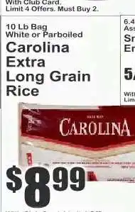 Key Food Carolina Extra Long Grain Rice offer