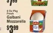 Key Food Galbani Mozzarella offer