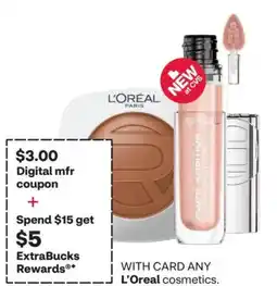 CVS L'Oreal cosmetics offer